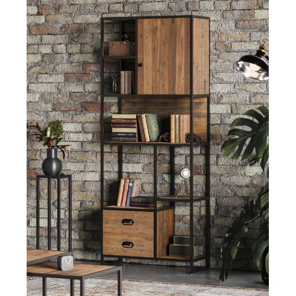 Ooki Large Open Bookcase