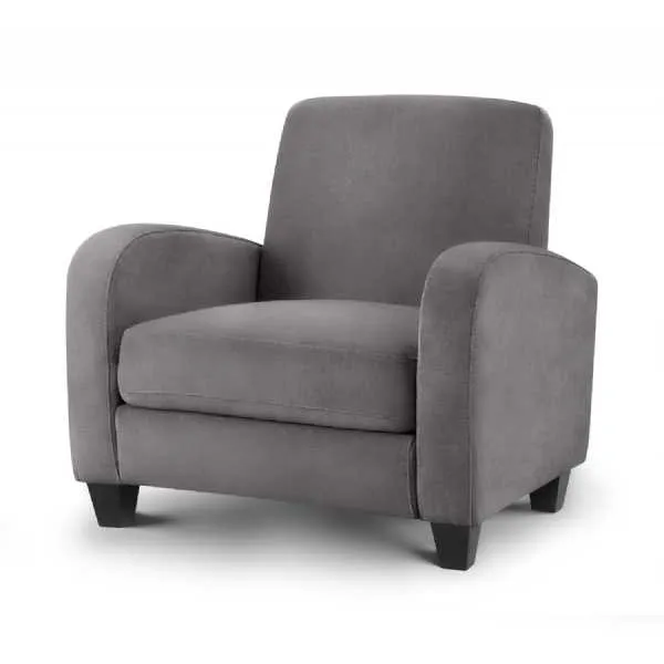 Vivo Armchair Dusk Grey Chenille