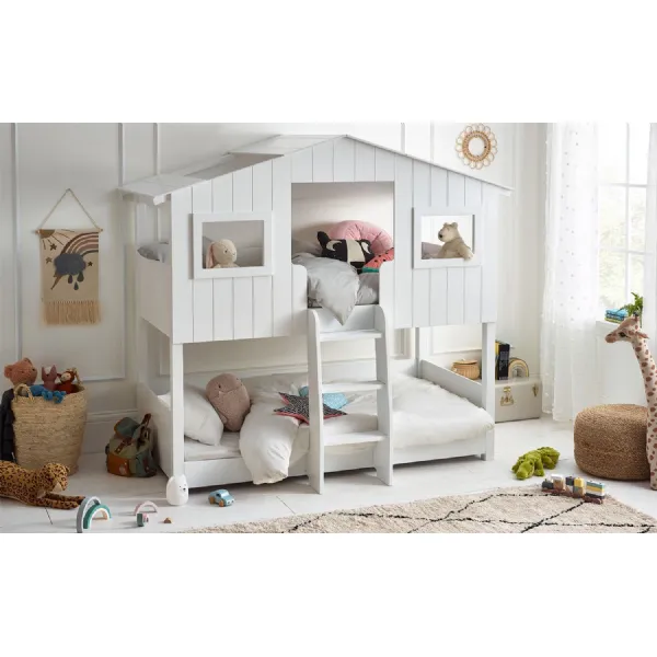 Willow Treehouse Bunk White