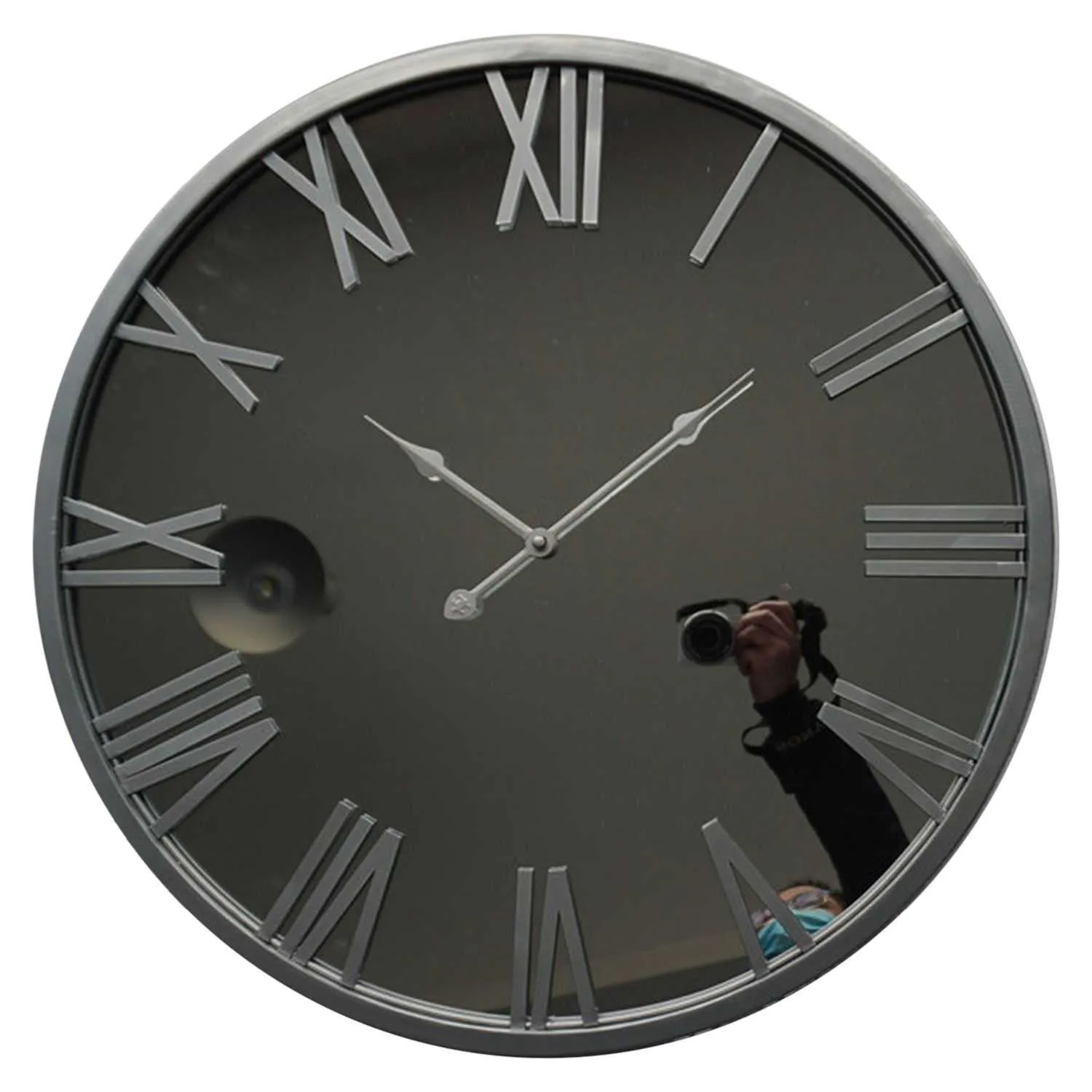 Mayer Mirrored Wall Clock