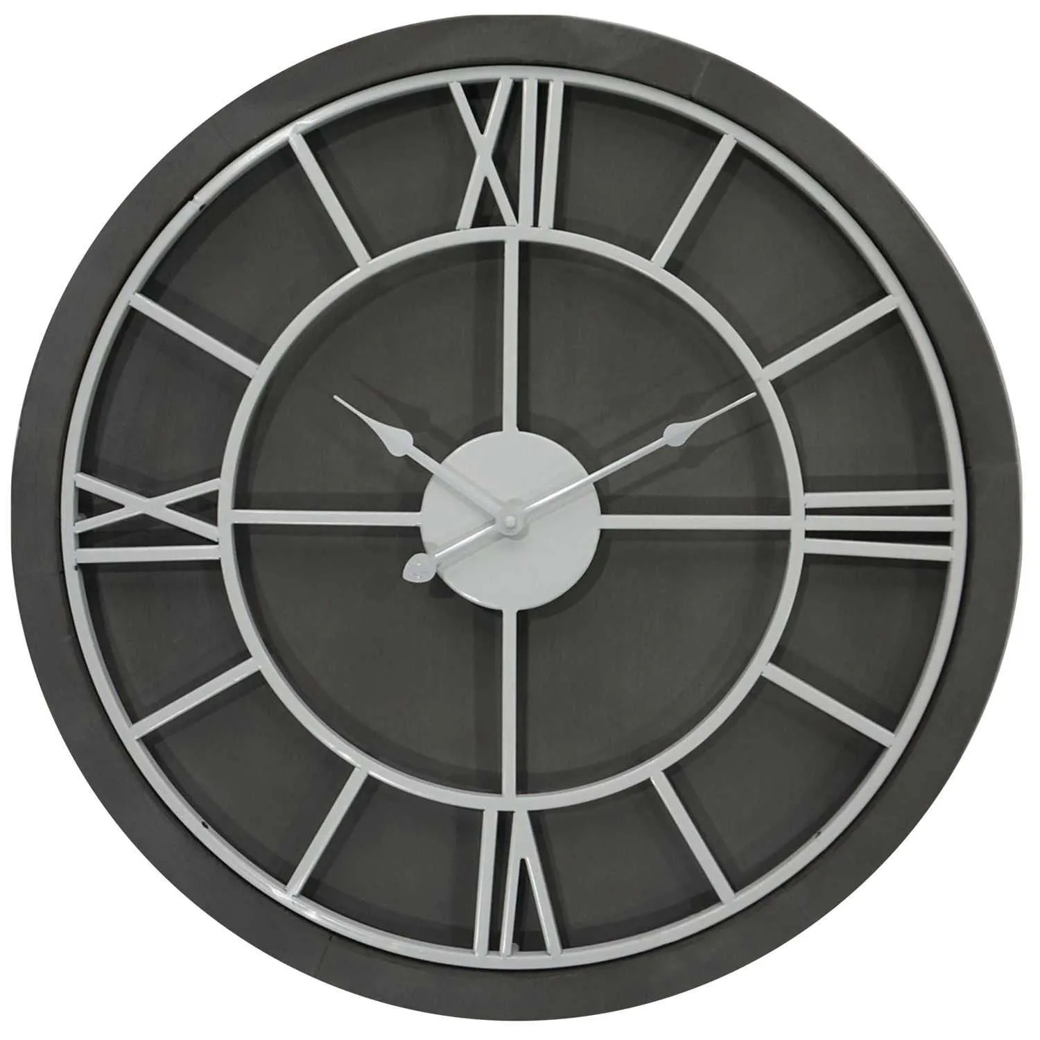 Williston Grey Wall Clock