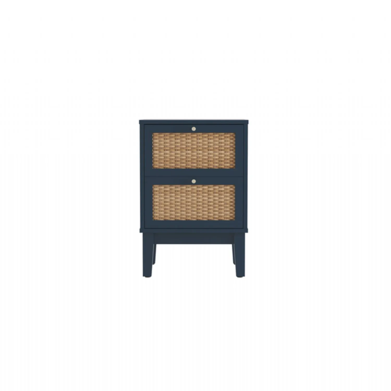 Bordeaux Blue Bedside Cabinet