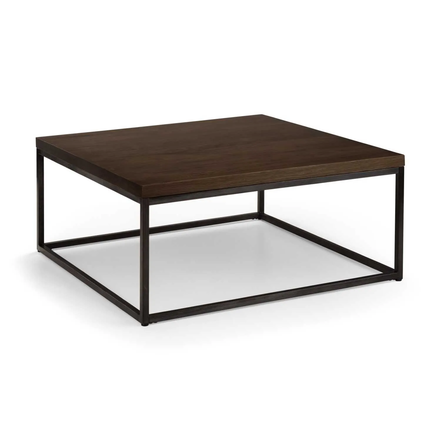 Brooklyn Square Coffee Table Dark Oak