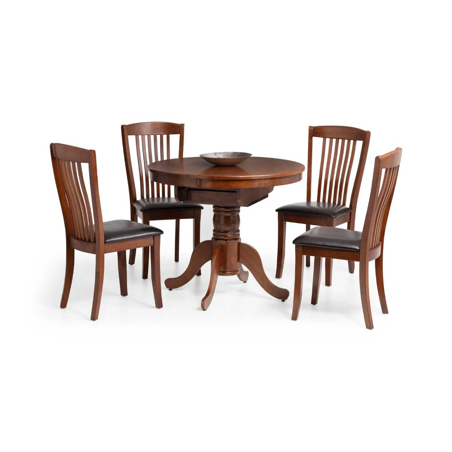 Canterbury Round To Oval Extending Table Mahogany