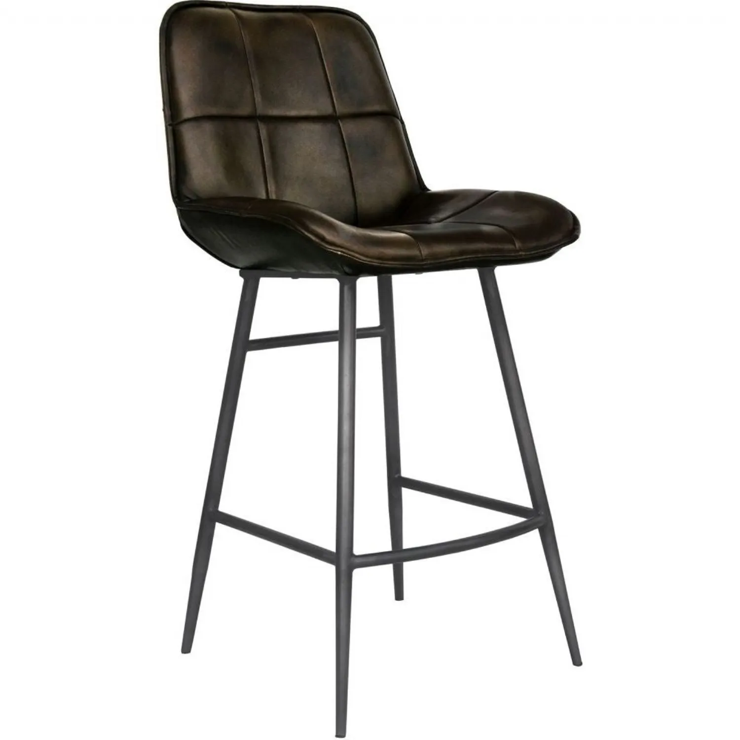 The Chair Collection Leather And Iron Bar