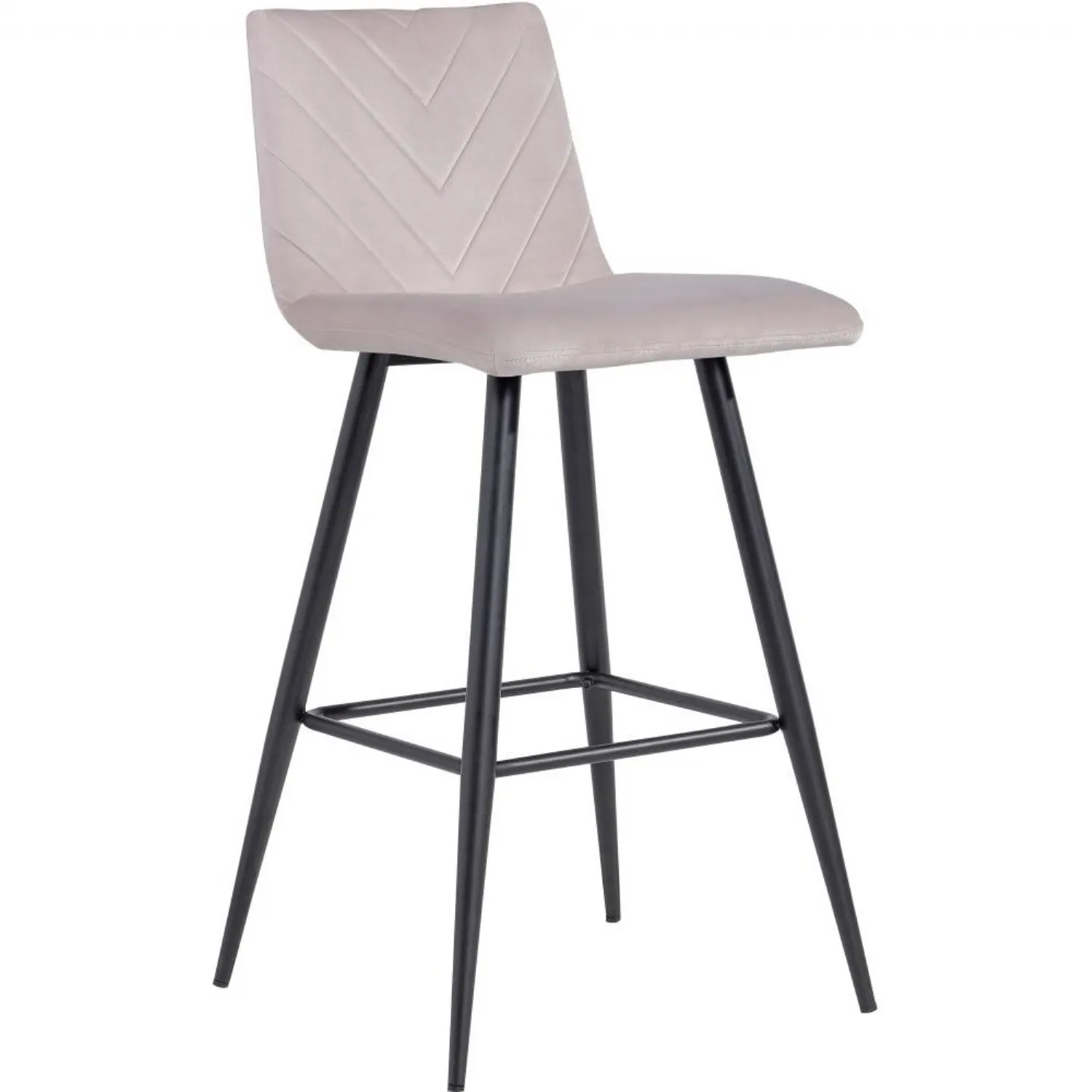 The Chair Collection Velvet Bar Stool