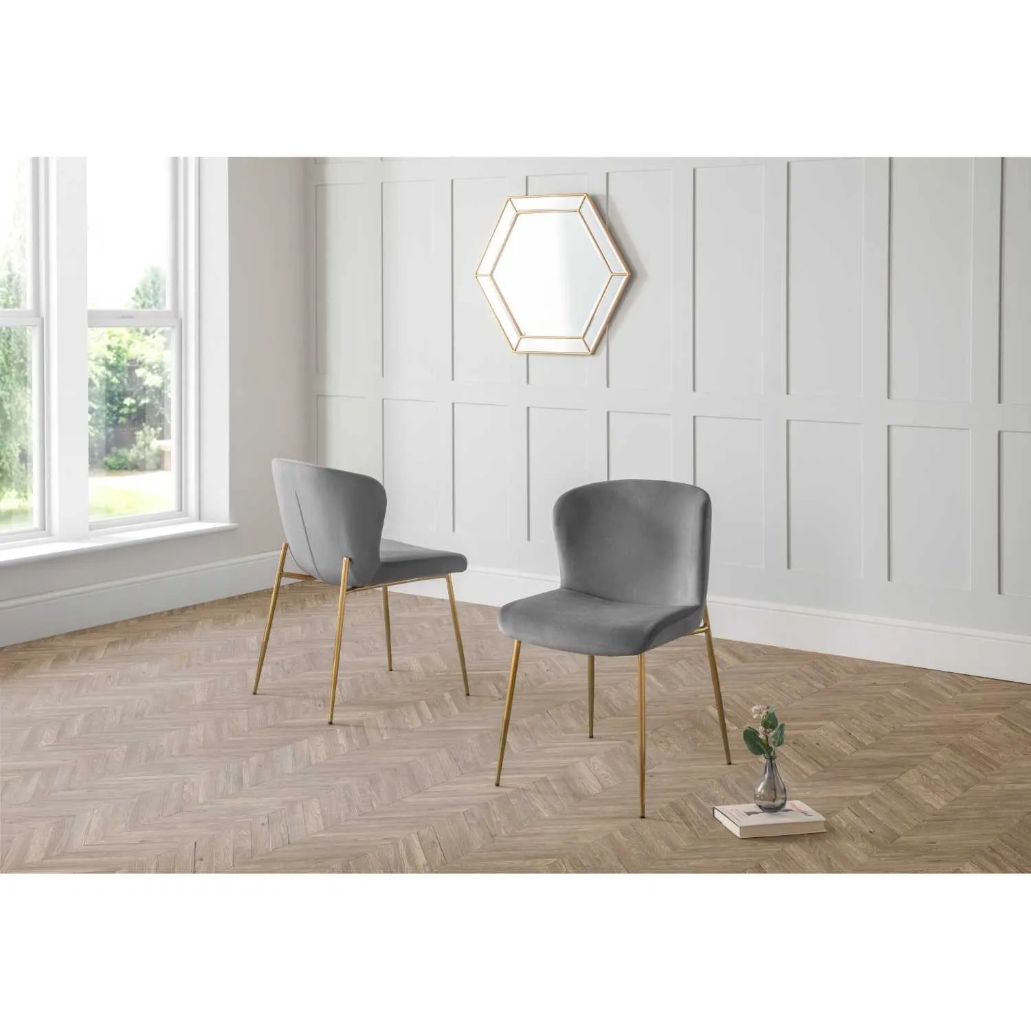 Harper Dining Chair Grey