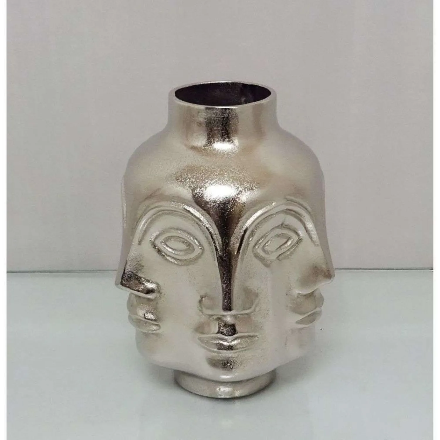 Mint Homeware Multiple Face Vase Nickel