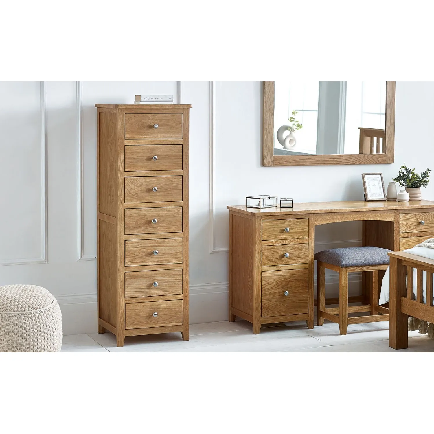 Mallory 7 Drawer Narrow Chest Fsc Mix (Int Coc 002320)