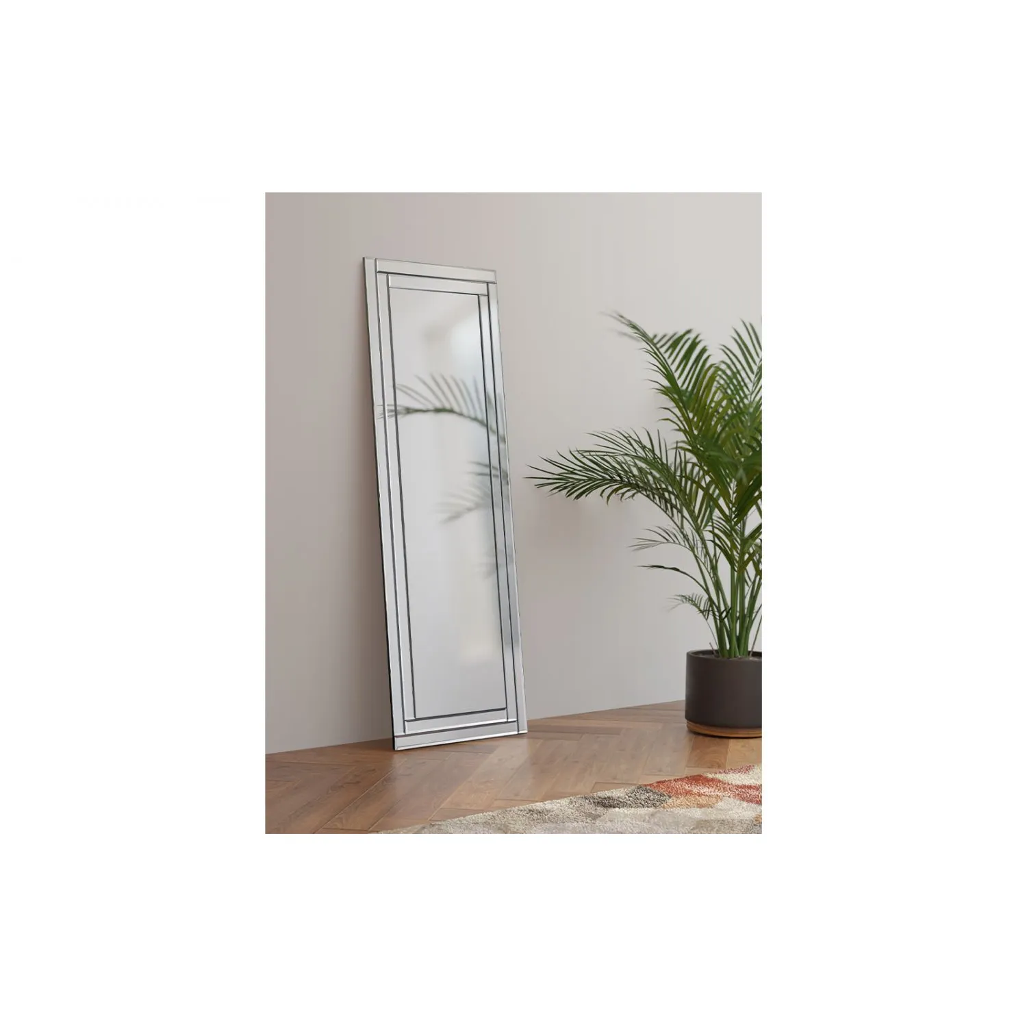 Deco Frameless Dress Mirror