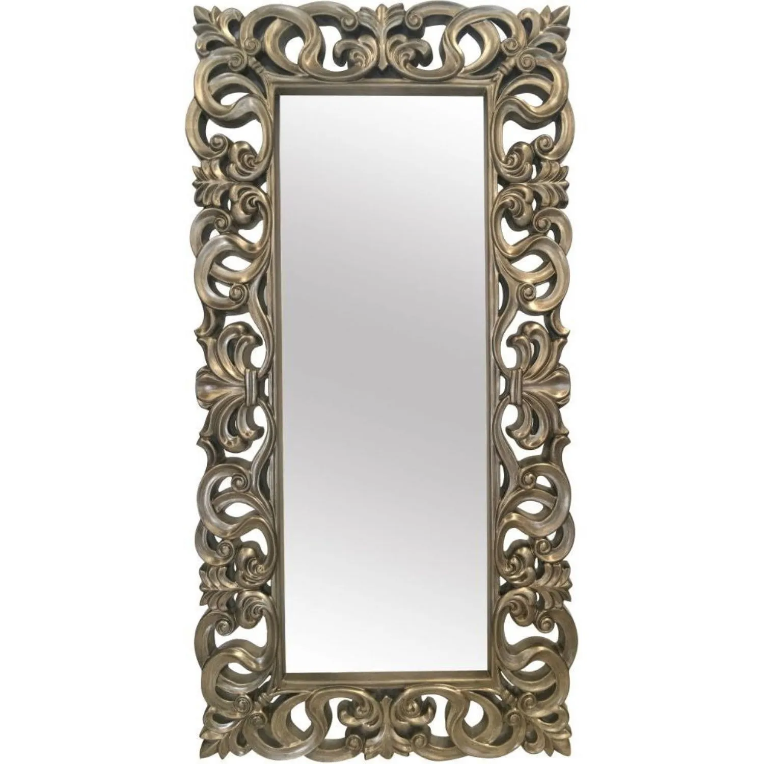 Mirror Collection Ornate Leaner Mirror