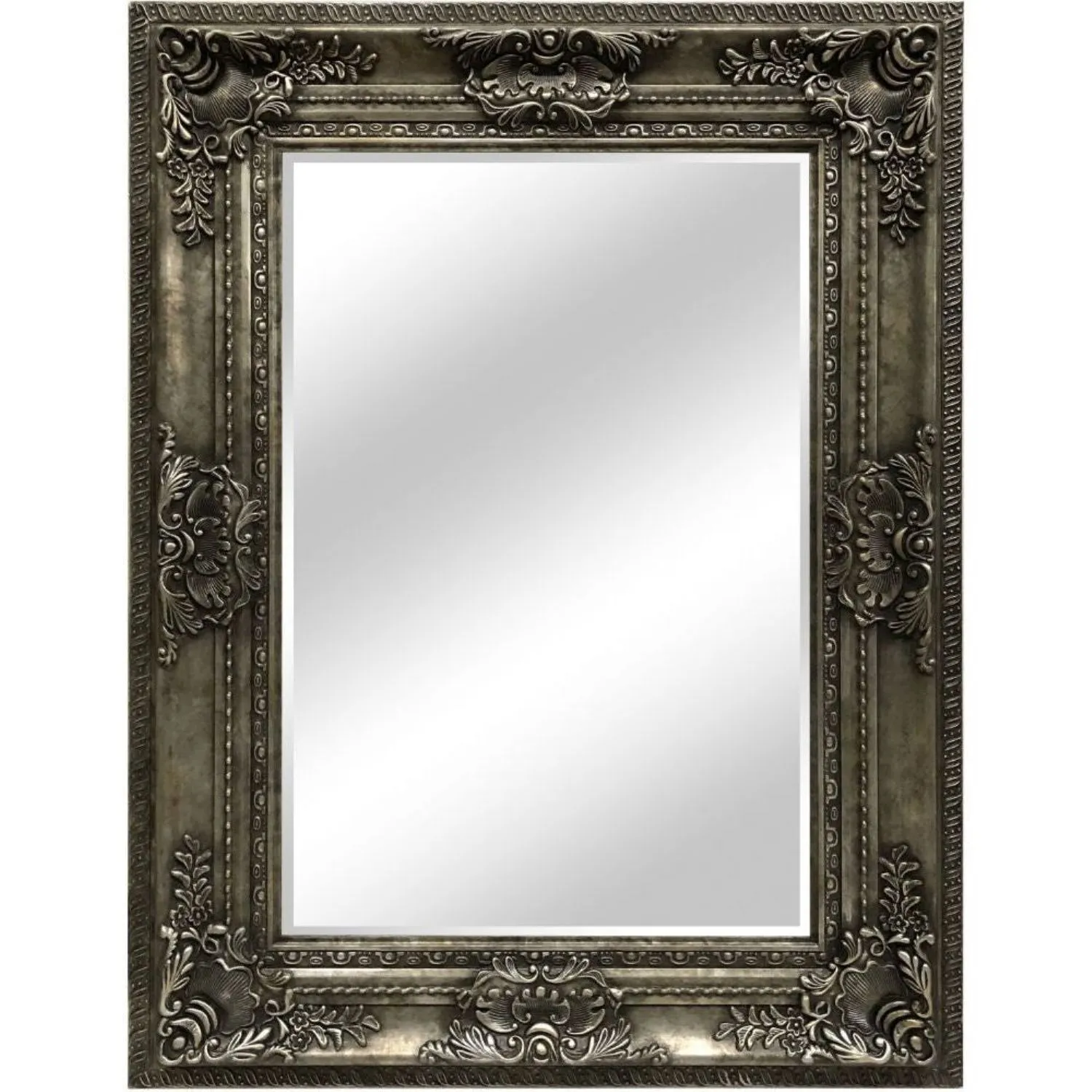 Mirror Collection Wooden Framed Rectangular Mirror