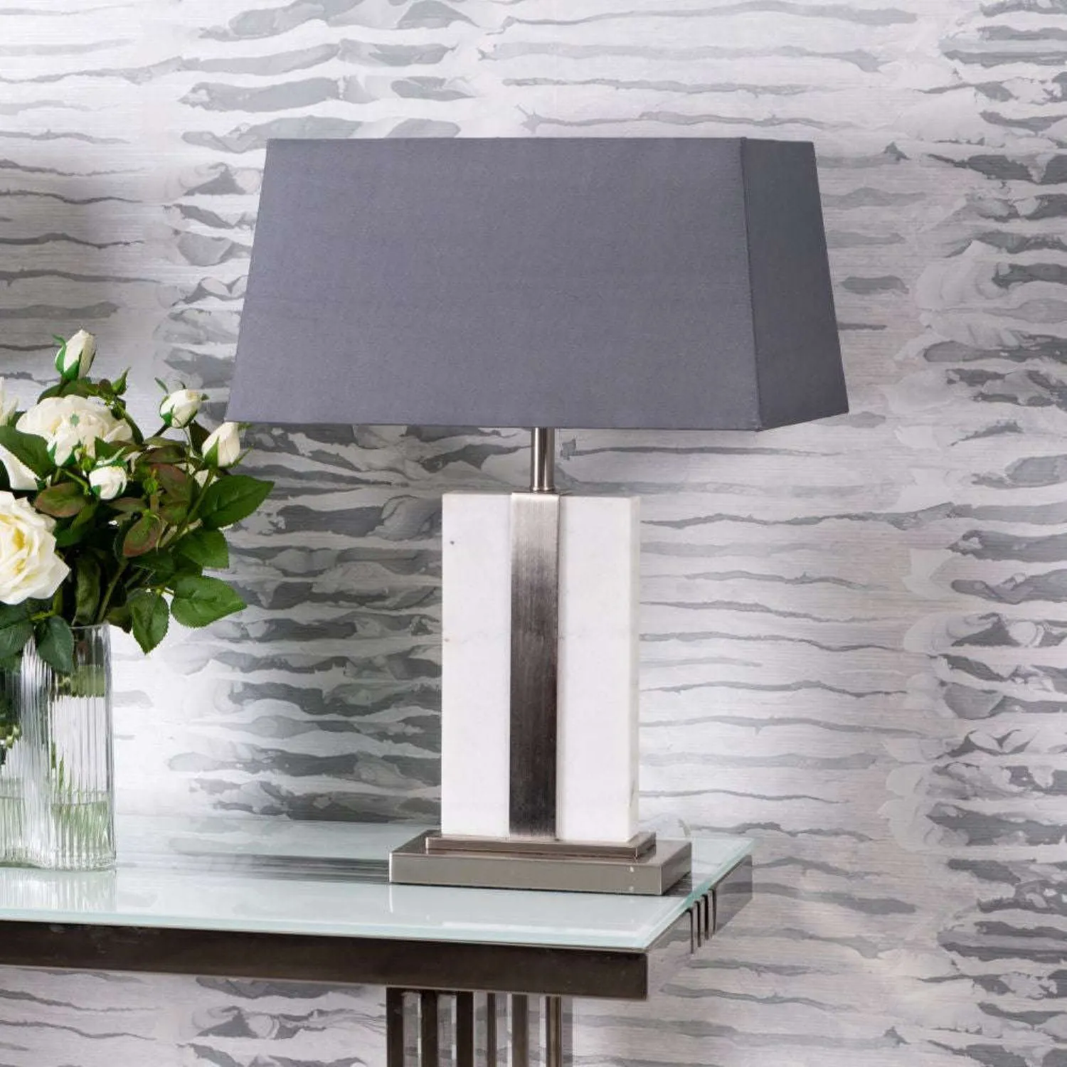 Mint Homeware Table Lamp White