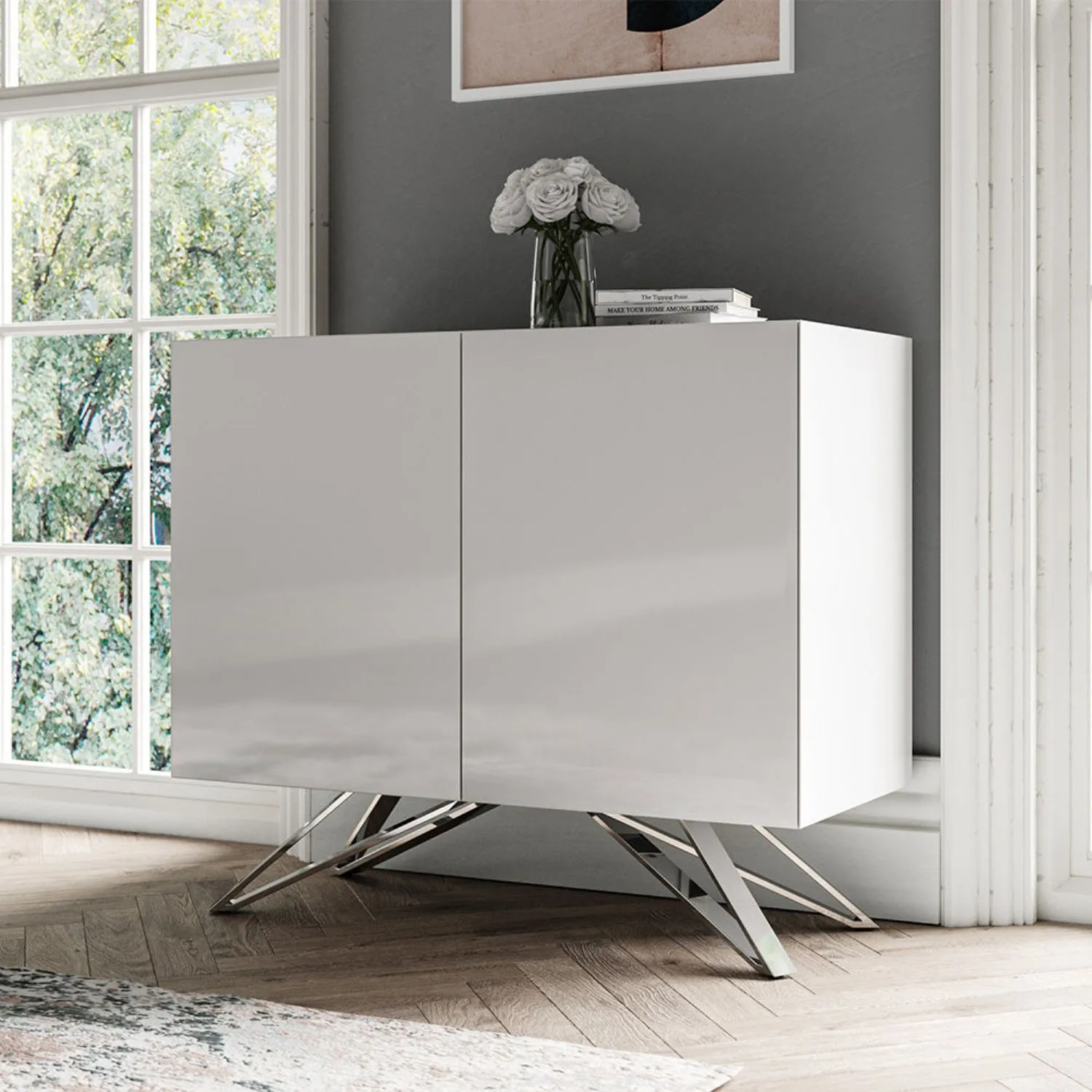 DE Dining White Standard Sideboard