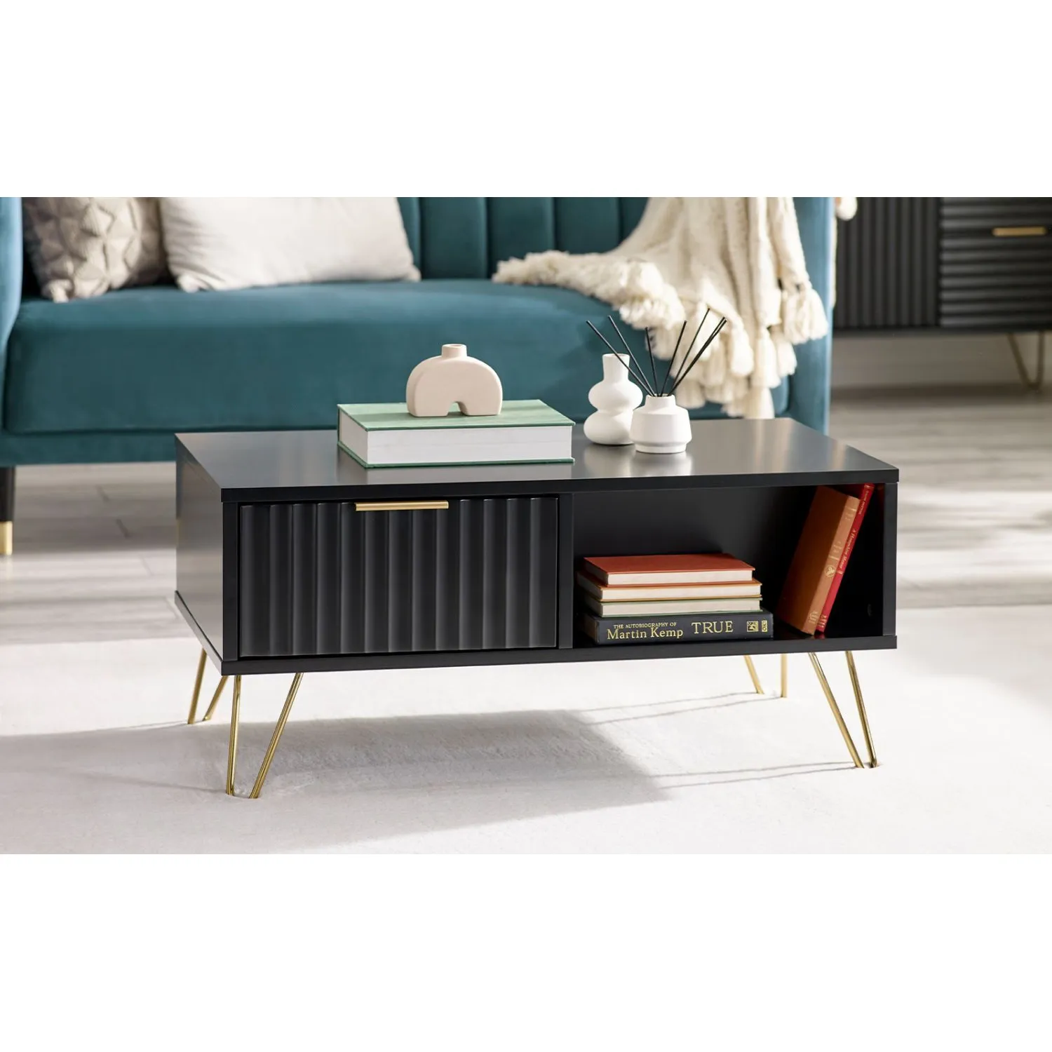 Murano Coffee Table Matt Black