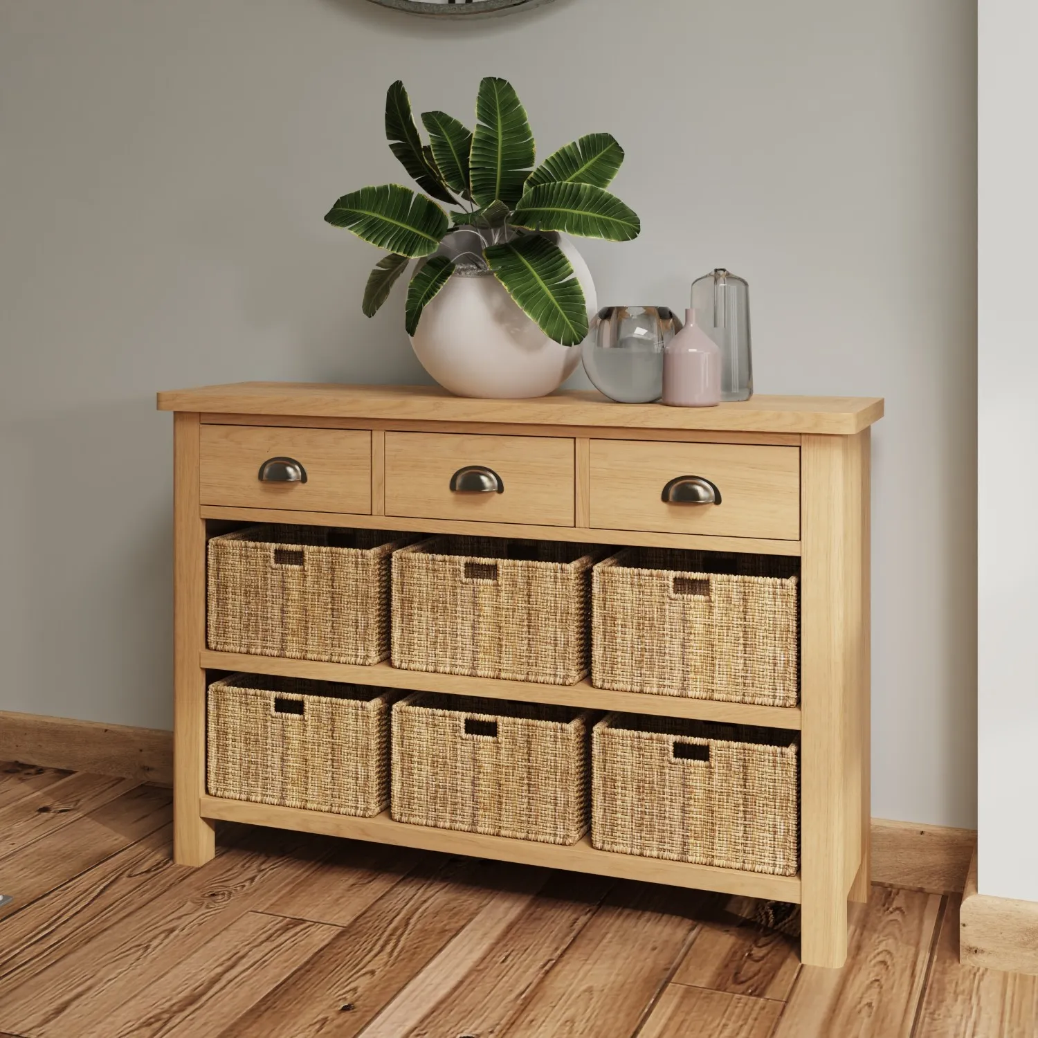 3 Drawer 6 Basket Unit