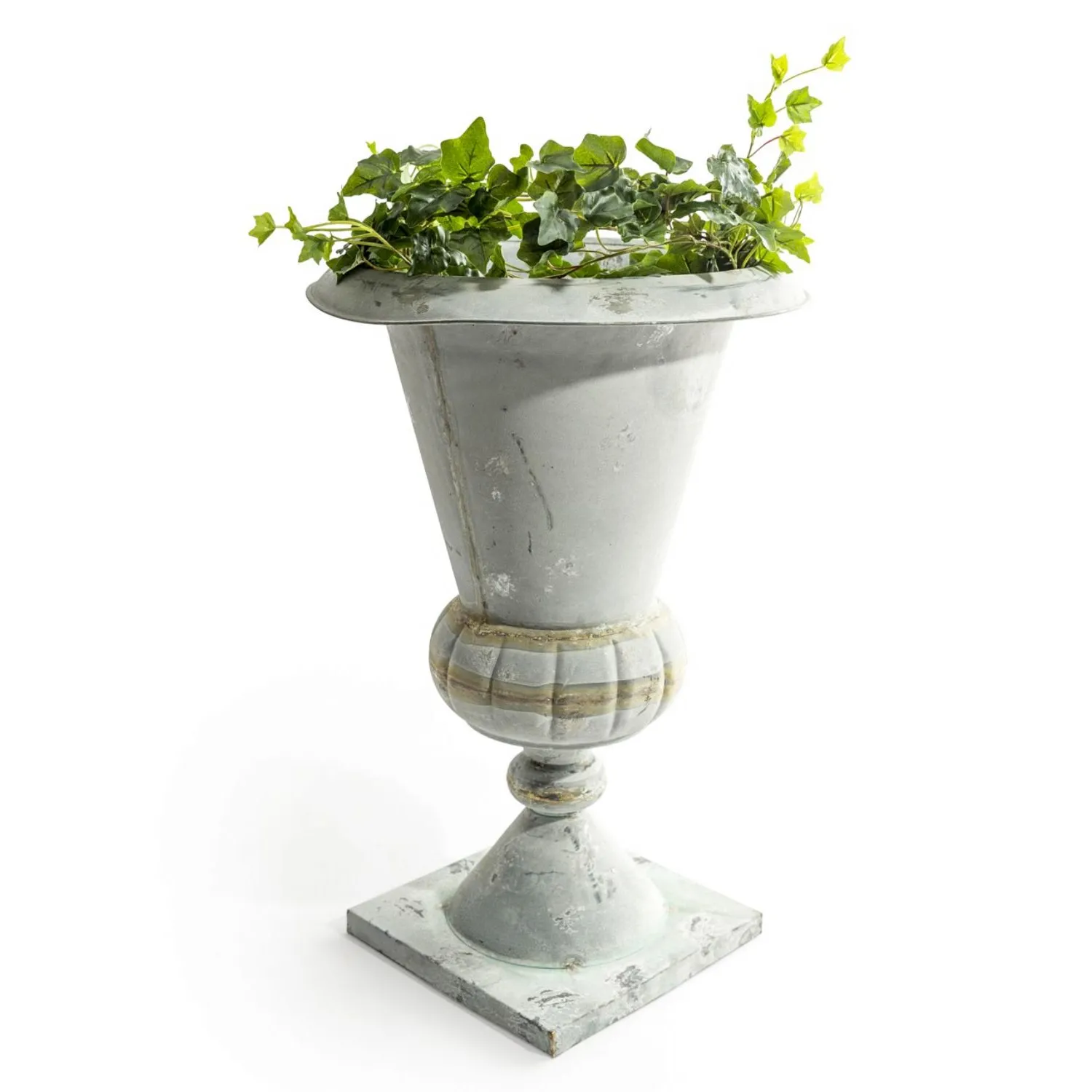 Extra Large Oxidised Metal Effect Rustic Planter