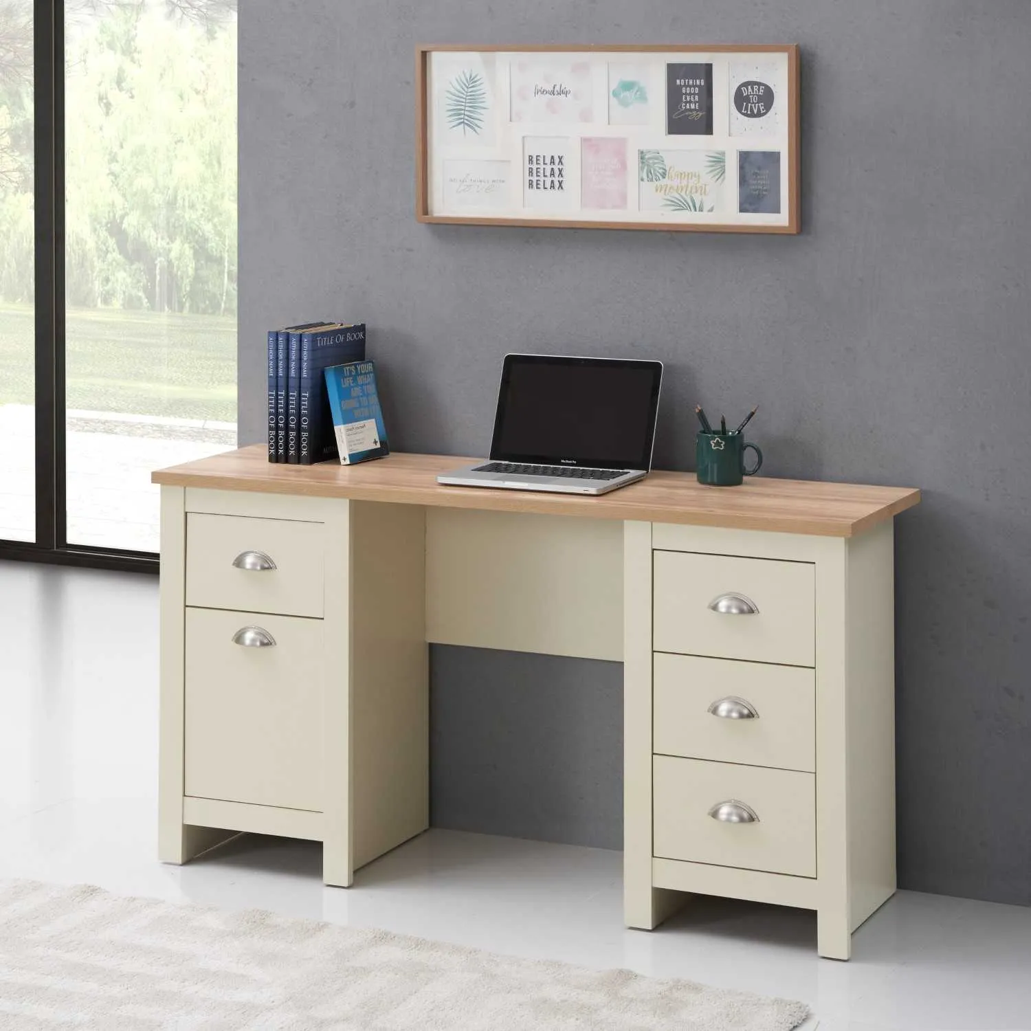 5 Drawer Desk