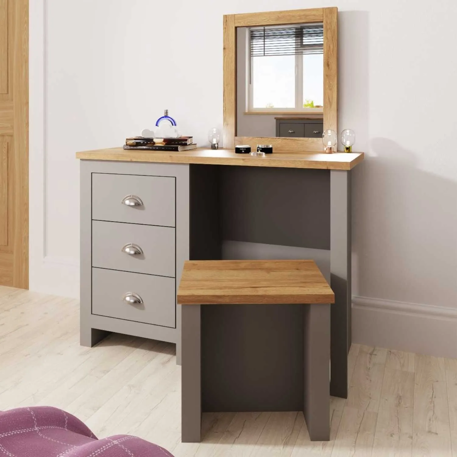 Dressing Table 3 Drawer Set