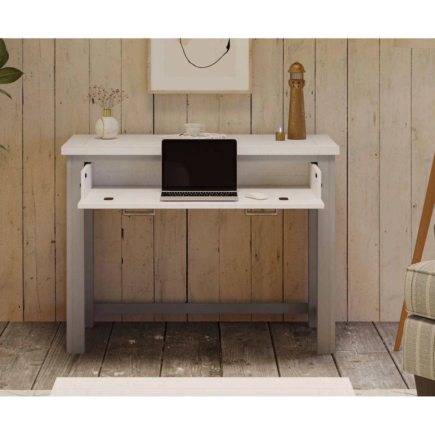 Greystone Hidden Spacesaver Desk