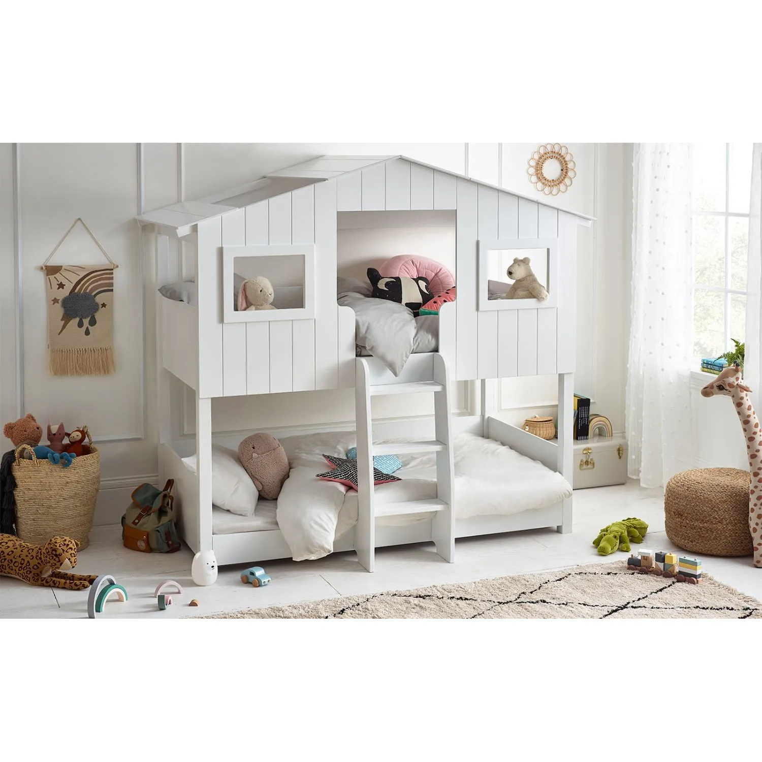 Willow Treehouse Bunk White