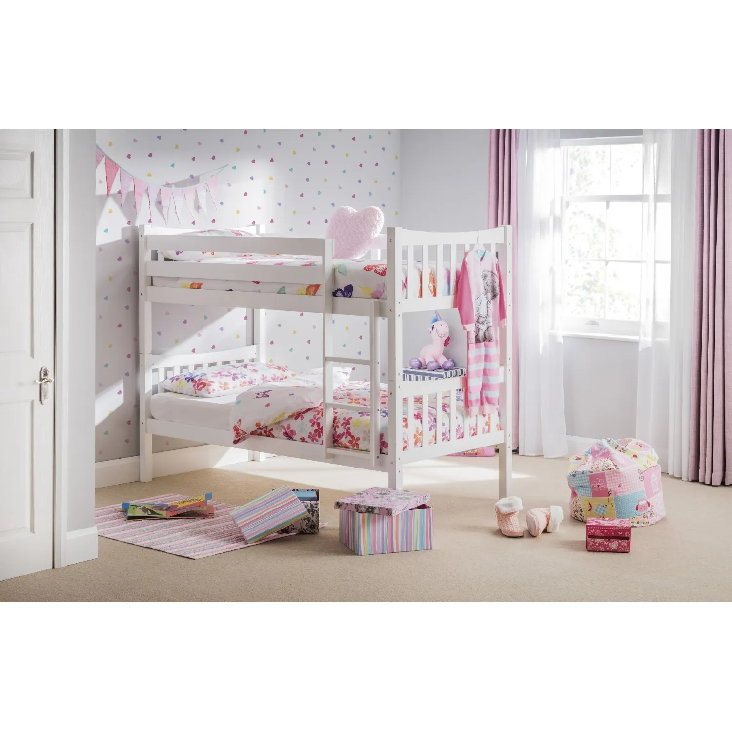 Zodiac Bunk Bed White